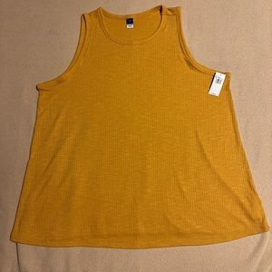 Women’s Old Navy Luxe crew neck tank top, size L, new with tags